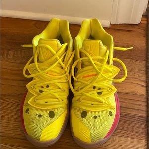 Sponge Bob sneakers -NIKE Kyrie 5 worn 2x - 10.5